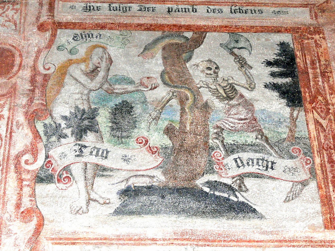 Австрийская фреска.